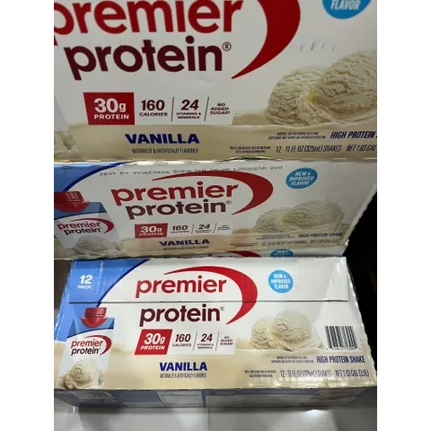 [DATE 22/09/2026 ] Sữa Orgain High Protein Shake (Thùng 12 Hộp) , Giàu Protein Vị Vani