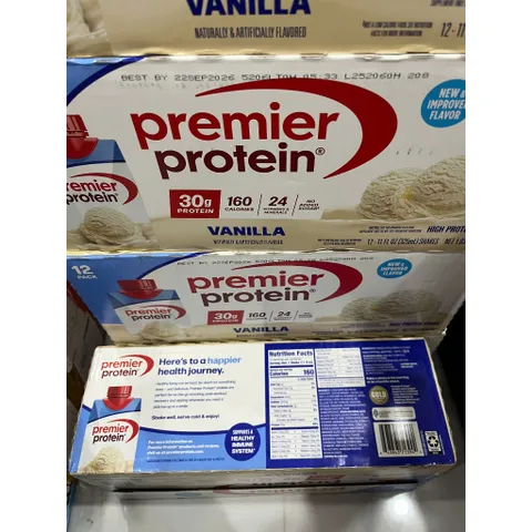 [DATE 22/09/2026 ] Sữa Orgain High Protein Shake (Thùng 12 Hộp) , Giàu Protein Vị Vani