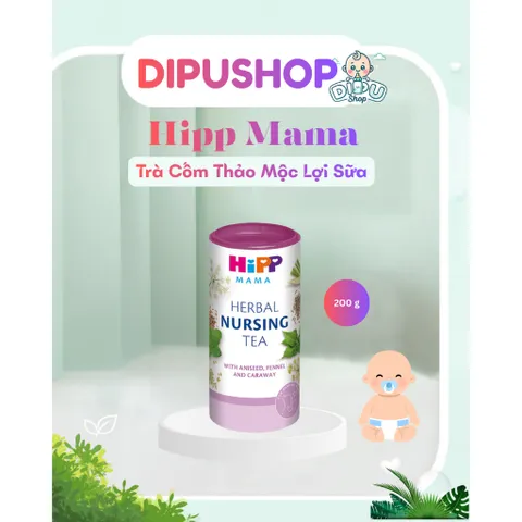 Trà Cốm Thảo Mộc Hòa Tan Giúp Lợi Sữa HiPP Dành Cho Mẹ Bầu 200g