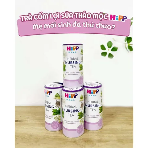 Trà Cốm Thảo Mộc Hòa Tan Giúp Lợi Sữa HiPP Dành Cho Mẹ Bầu 200g