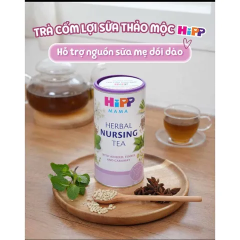 Trà Cốm Thảo Mộc Hòa Tan Giúp Lợi Sữa HiPP Dành Cho Mẹ Bầu 200g