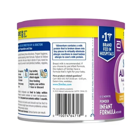 Sữa Bột Similac Alimentum Mỹ Cho Bé Dị Ứng Đạm Bò Không Lactose Tiêu Hóa Tốt