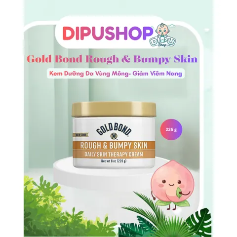 [Hộp 226g] Kem Mông Gold Bond - Dưỡng Da Body Gold Bond, Giảm Thâm Sạm Mông, Nhập Mỹ