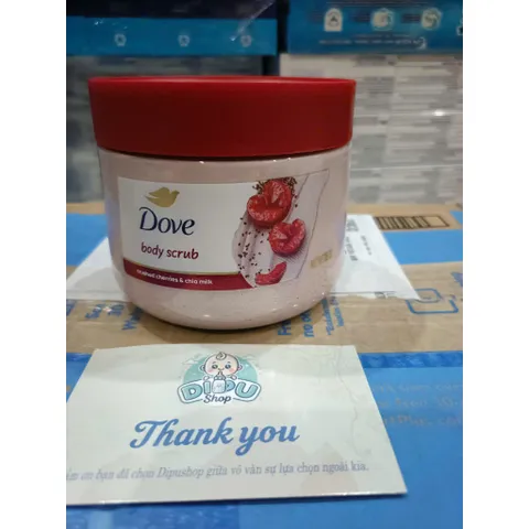 Tẩy Tế Bào Chết Body Dove Chăm Sóc Da Dưỡng Trắng Cấp Ẩm