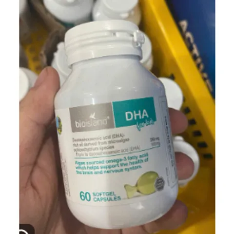 Viên DHA For Kid Bioisland giúp tăng cường DHA cho trẻ- 60 viên