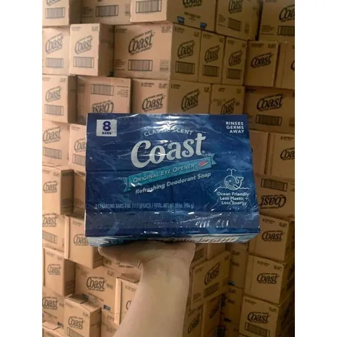 Xà phòng Coast của Mỹ - lốc 8 cục × loại 113g