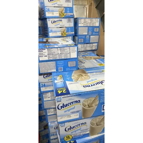 Thùng 24 Chai Sữa Nước Glucerna Original Bổ Sung Khoáng Chất Và Năng Lượng Cho Người Tiểu Đường