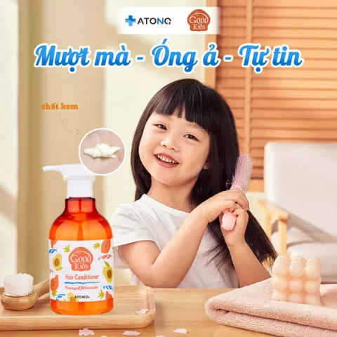 Tắm gội xả Atono2 Good Kids Hàn Quốc cho bé từ 3 tuổi trở lên