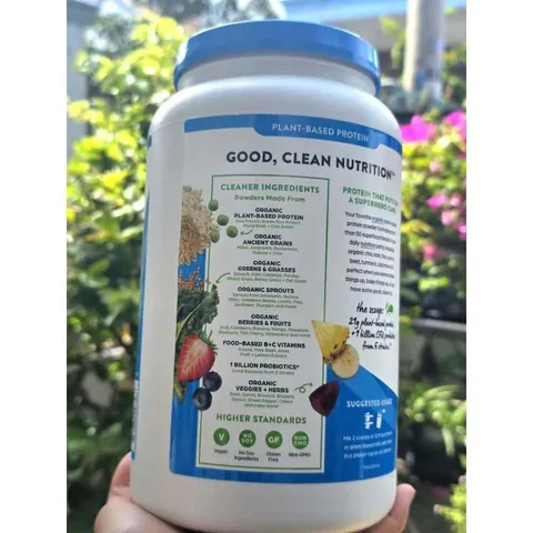 Bột Protein Thực Vật Hữu Cơ Orgain Organic 21g 50 Superfoods