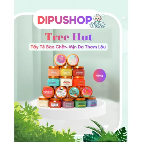 Tẩy tế bào chết Tree Hut mịn da thơm lâu 510 gr
