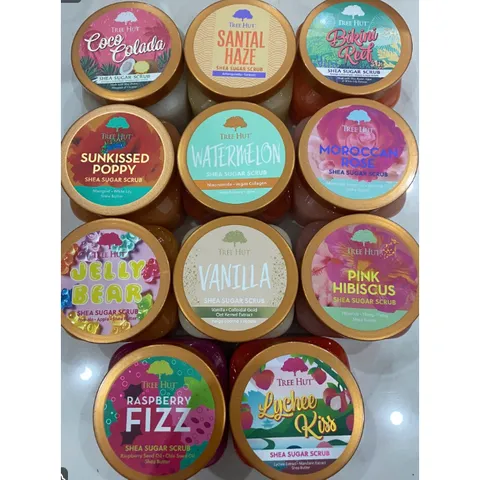 Tẩy tế bào chết Tree Hut mịn da thơm lâu 510 gr