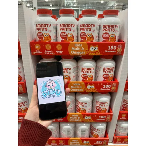 Kẹo dẻo Vitamin cho trẻ Smarty Pants 180 viên - Nhập Mỹ
