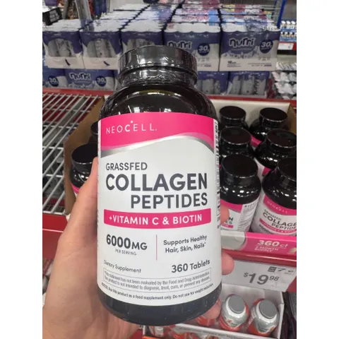 Viên Uống Super Collagen Neocell +C 6000 Mg type 1 - 3 Neocell