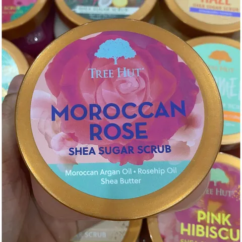 Tẩy tế bào chết Tree Hut mịn da thơm lâu 510 gr