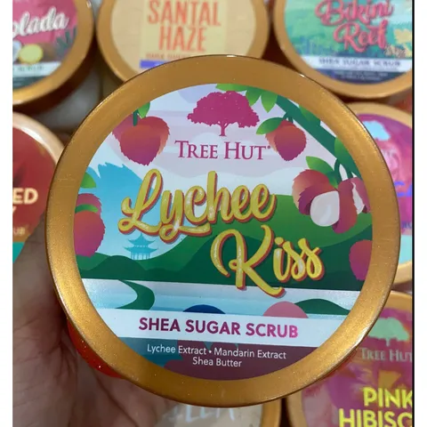 Tẩy tế bào chết Tree Hut mịn da thơm lâu 510 gr