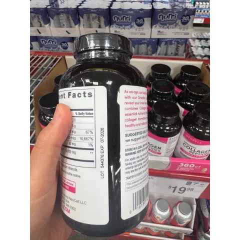 Viên Uống Super Collagen Neocell +C 6000 Mg type 1 - 3 Neocell