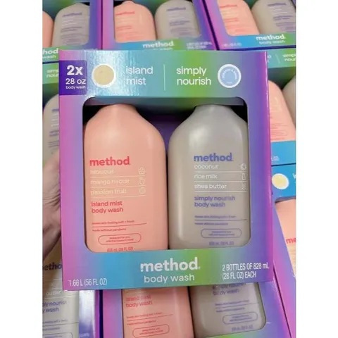 Sữa tắm ORGANIC METHOD BODY bản Mỹ
