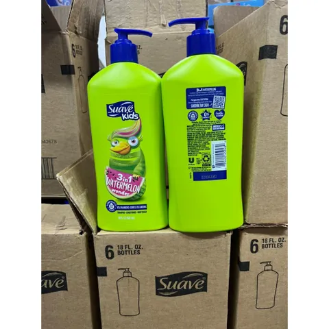 Sữa tắm gội cho bé Suave Kids 3IN1 532ml