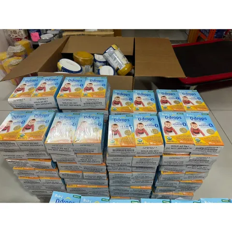 Vitamin D3 Nhỏ Giọt Baby Ddrops 400IU 90 Giọt 2.5ml Organic Mỹ