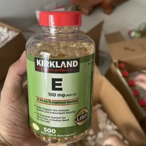 [DATE 2029] Vitamin E 400 IU 500 Viên Kirkland Của Mỹ