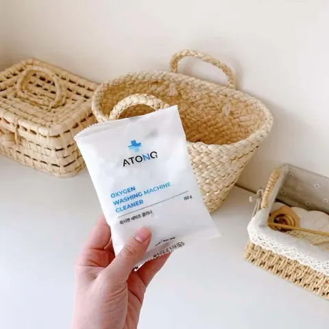 Bột Tẩy Rửa Lồng Máy Giặt An Toàn Oxygen Atono2 Cho Mọi Loại Máy Giặt (150g*4 gói)