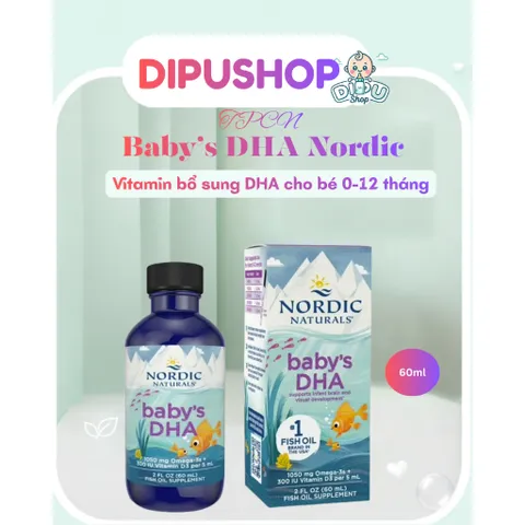 [Date 2028][Hàng Công Ty] Siro bổ sung DHA Nordic Naturals Omega 3 kèm Vitamin D3 cho trẻ sơ sinh