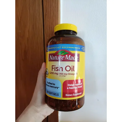 Dầu Cá Nature Made Fish Oil 1200mg 300 Viên