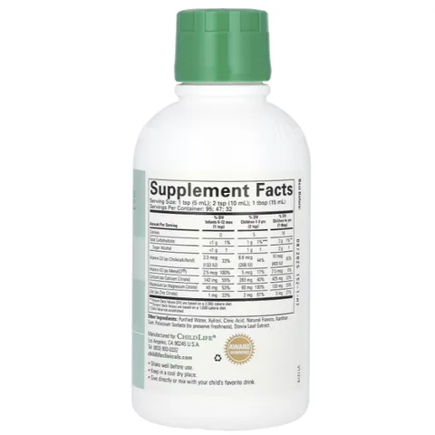 Bone Health Childlife Hỗ trợ cho bé có hệ xương chắc khỏe với hàm lượng canxi nhiều hơn- chai 473 ml