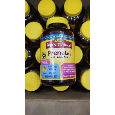[DATE 2027] Vitamin Prenatal bầu 150 viên Mỹ - vị cam