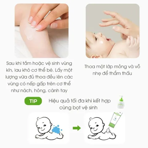 Kem bôi hăm tã Atono2 Hàn Quốc cho bé (100g)