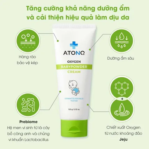 Kem bôi hăm tã Atono2 Hàn Quốc cho bé (100g)