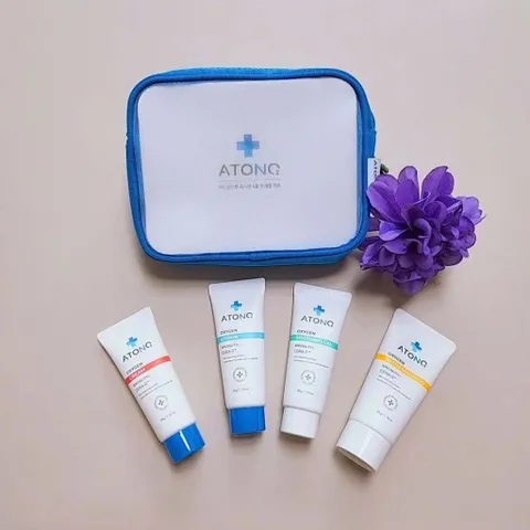 Tắm gội / dưỡng ẩm mini size Atono2 Hàn Quốc cho bé từ 0m+