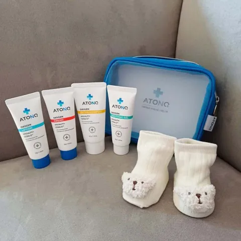 Tắm gội / dưỡng ẩm mini size Atono2 Hàn Quốc cho bé từ 0m+