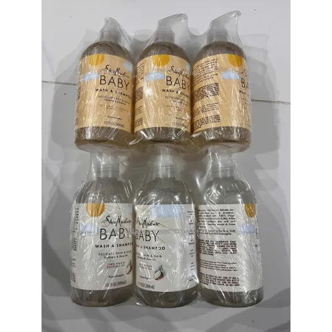 384ml Sữa Tắm Gội Shea Moisture Baby Dưỡng Ẩm Nhẹ Dịu Cho Bé Mỹ