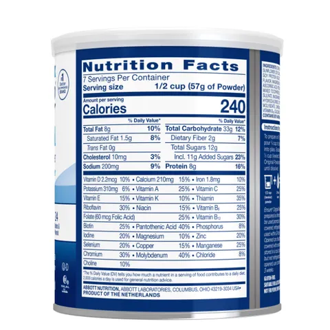 397g/400g Sữa Bột Ensure Original Mỹ 400g Chính Hãng - Dinh Dưỡng Toàn Diện