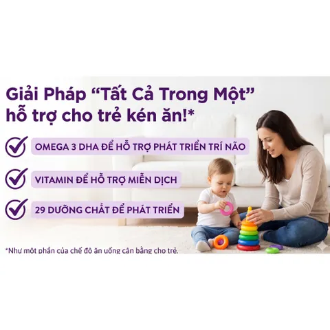 825g Sữa Enfagrow Premium Gentlease Tím 825g cho bé 1-3 tuổi đầy hơi khó tiêu