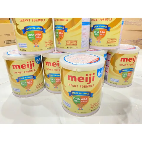 800g Sữa Meiji Infant & Growing Up Formula Nhập Khẩu Nhật Bổ Sung HMO Tăng Đề Kháng Cho Bé 0-3 Tuổi