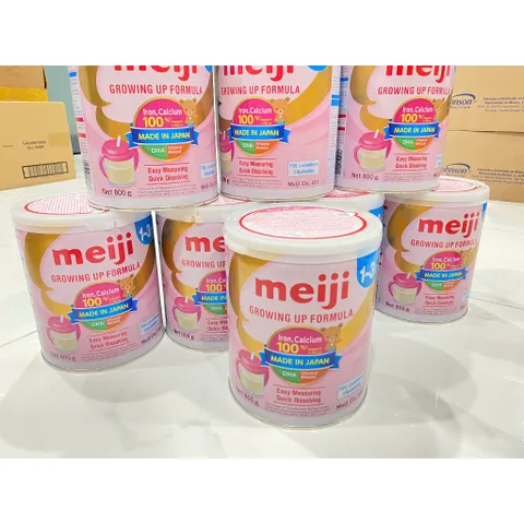 800g Sữa Meiji Infant & Growing Up Formula Nhập Khẩu Nhật Bổ Sung HMO Tăng Đề Kháng Cho Bé 0-3 Tuổi