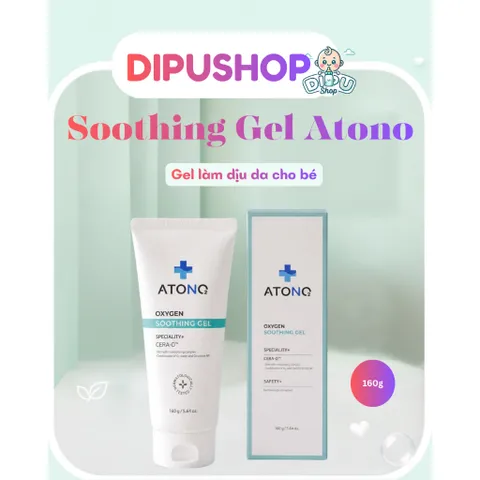 Soothing Gel ATONO2 Hàn Quốc, làm dịu mát tức thì làn da của bé, an toàn cho da nhạy cảm 160g