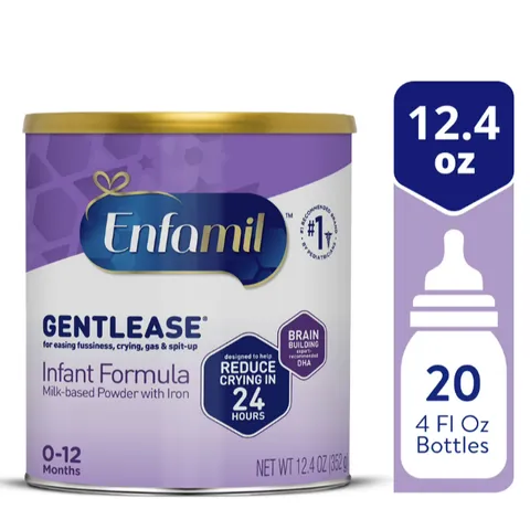 Enfamil Gentlease Infant Formula – Giải pháp cho bé hay khóc, đầy hơi, nôn trớ, khó tiêu