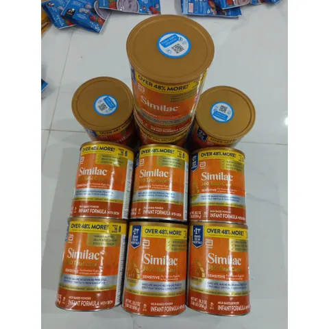 Sữa Bột Similac 360 Sensitive Mỹ Cho Bé Hay Nôn Trớ Giảm Quấy Khóc