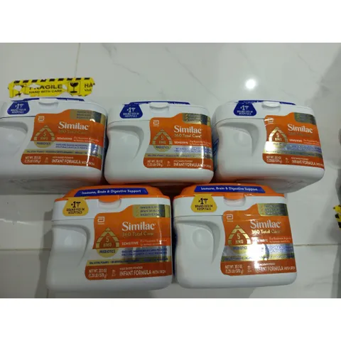 Sữa Bột Similac 360 Sensitive Mỹ Cho Bé Hay Nôn Trớ Giảm Quấy Khóc