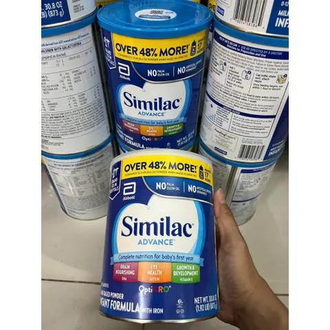 Sữa bột Similac Advance Optigo cho trẻ 0-12 tháng
