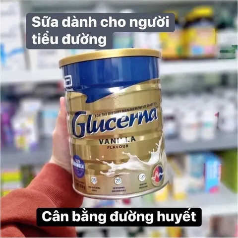 Sữa Bột Glucerna của Úc hộp 850g