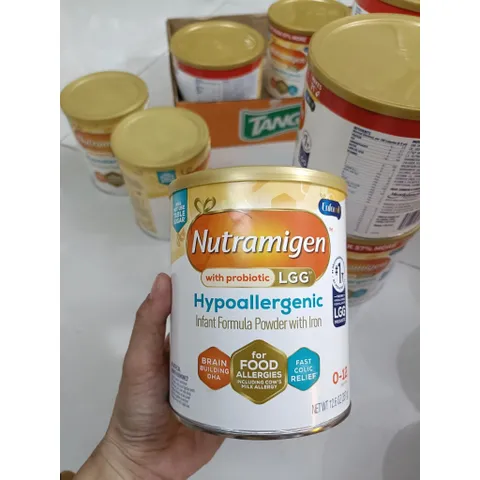 Sữa Nutramigen cho bé dị ứng đạm bò đủ size