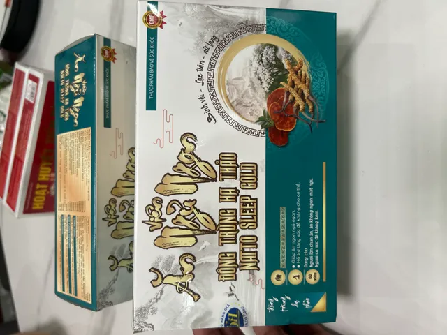 TPBVSK VIÊN ĂN NGŨ NGON ĐÔNG TRÙNG HẠ THẢO SLEEP GOLD HỘP 60 VIÊN