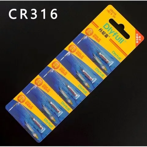 pin CR316 sử dụng liên tục 60-80h chuyên dụng cho phao tiểu phụng tiên kích thước 16*3