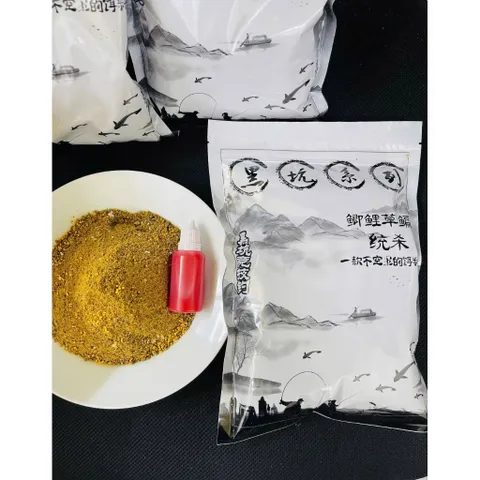 cám chuyên chép siêu nhạy gói 500g kèm hương liệu 30ml chuyên đánh chép cũ vs mới hiệu quả