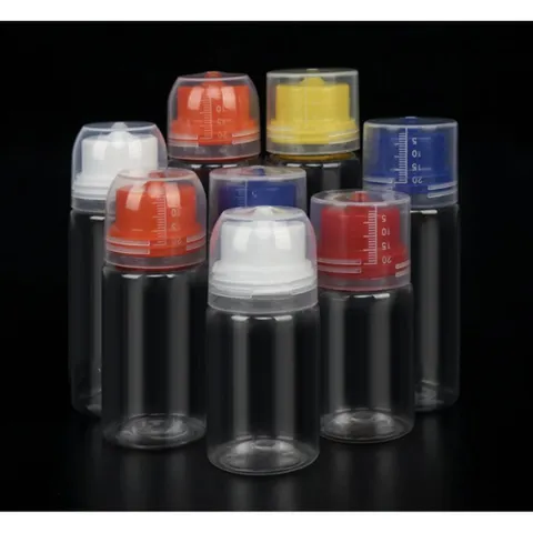 lọ chiết câu cá trong suốt chuyên dụng đựng hương liệu câu cá 50-60-80-100ml nhỏ gọn tiện lợi