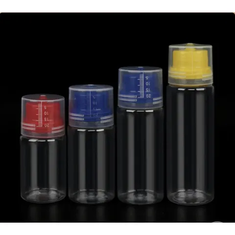 lọ chiết câu cá trong suốt chuyên dụng đựng hương liệu câu cá 50-60-80-100ml nhỏ gọn tiện lợi